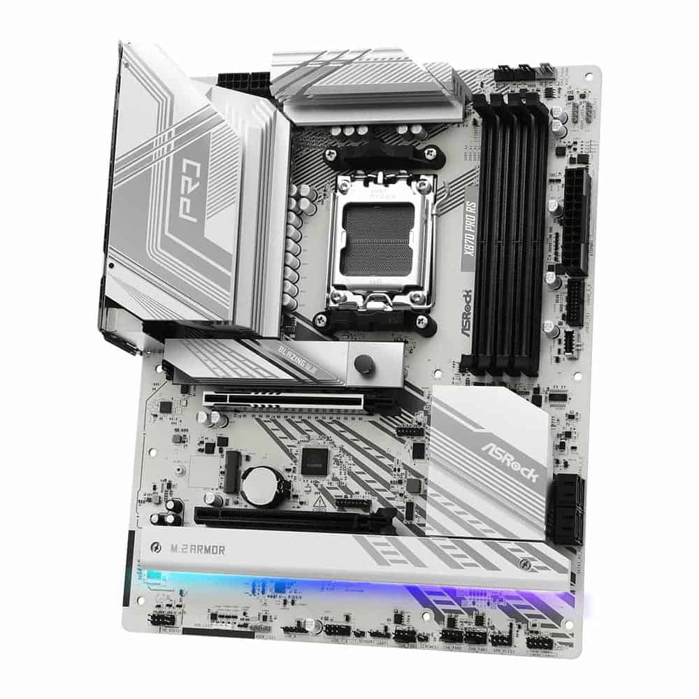 (image for) ASRock AMD X870 Pro RS AM5 DDR5 PCIe 5.0 ATX Motherboard